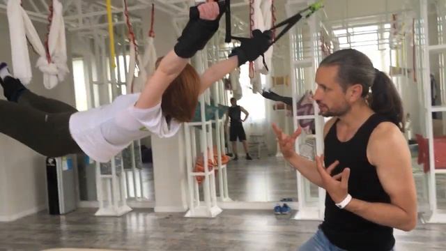 Такой тренажёр был сделан в фитнес центре. г.Красноярск смотреть онлайн