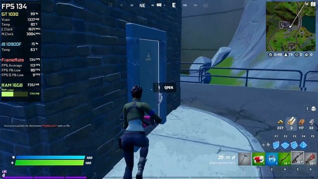 GT 1030 | Fortnite - Chapter 2 / Season 7 - 4K, 1440p, 1080p, 900p, 720p - Epic, High, Medium, Low смотреть онлайн