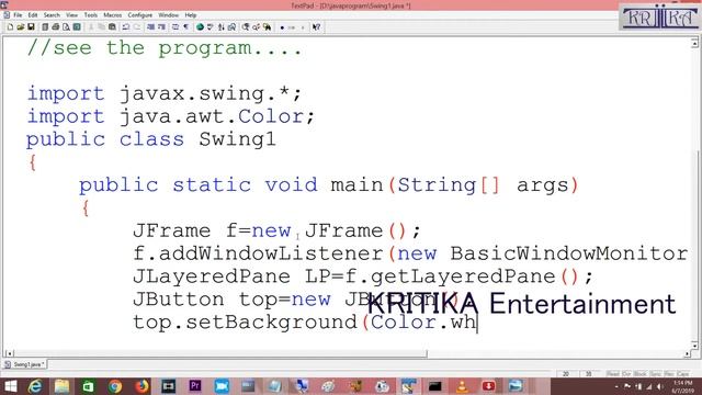 Java Swing: JLayeredPane | Java Swing Example | How to use JLayeredPane смотреть онлайн