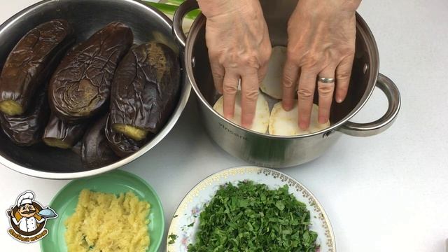 Быстрые и действительно ВКУСНЫЕ КВАШЕННЫЕ БАКЛАЖАНЫ фаршированные чесноком без уксуса на зиму смотреть онлайн