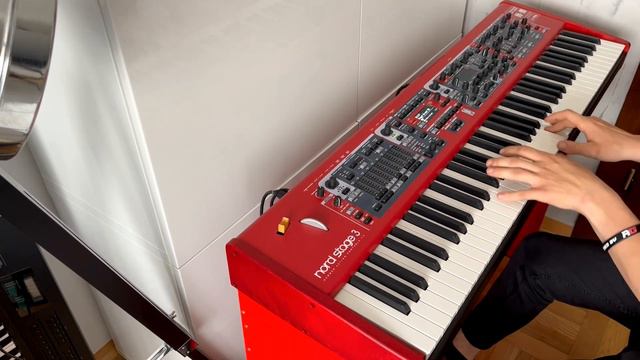 Sanah - ,, Tęsknie sobie '' piano cover Nord Stage 3 смотреть онлайн