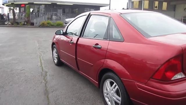 2004 Ford Focus, Red - STOCK# 10973 смотреть онлайн