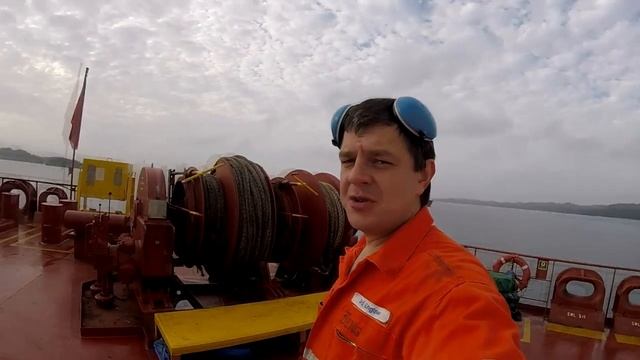 Работа в море. Прохождение Панамского канала. смотреть онлайн