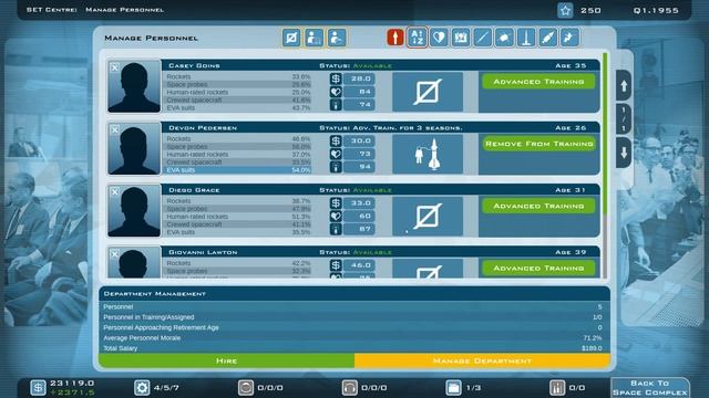 Let's Play Buzz Aldrin's Space Program Manager - #1 смотреть онлайн