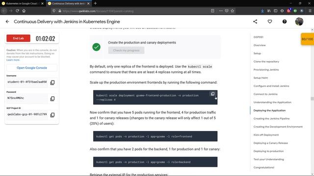 Lab- Continuous Delivery with Jenkins in Kubernetes Engine || Quest- Kubernetes in Google Cloud смотреть онлайн