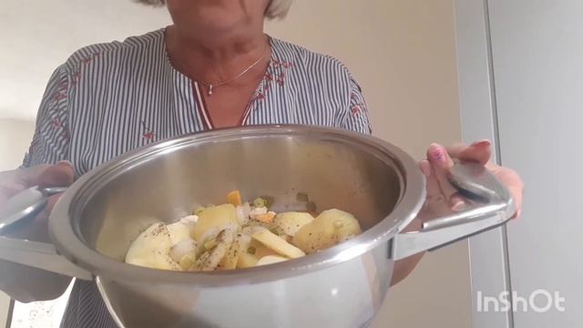 мои кулинарные способности.Готовлю жаркое по- домашнему. смотреть онлайн