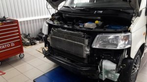 WV T5  2.5 TDI AXB.BAC.AXE.BPE  неравномерная работа двигателя. Хлопки во впускном коллекторе