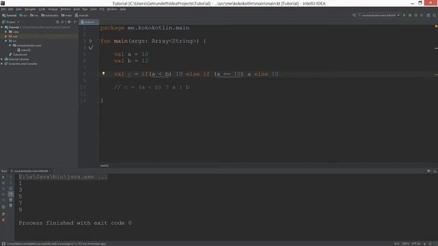 Kotlin Tutorial 0b00011 [German] - if und when als Expression смотреть онлайн