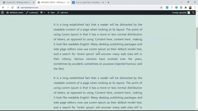 How to Justify Text in WordPress in 2021 (Gutenberg Editor) смотреть онлайн