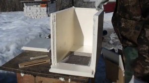 Ульи из пенополистирола своими руками - шести рамочники.