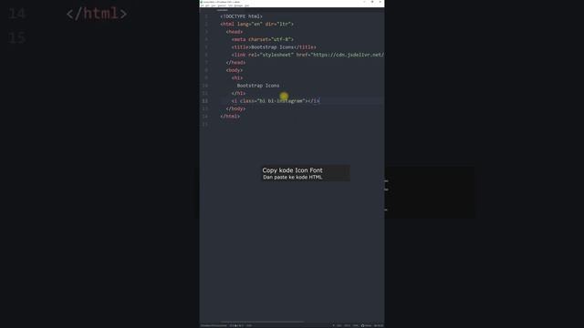 Cara Menggunakan Bootstrap Icons sebagai Web Font смотреть онлайн