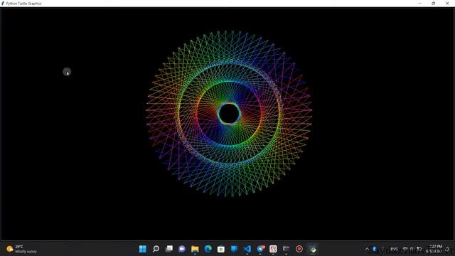 Python Logotip kod | Python logo | Python turtle Graphics смотреть онлайн