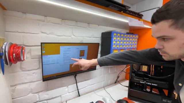 Два дисплея в одном ПК! Впервые поставили DEEPCOOL MYSTIQUE 360!