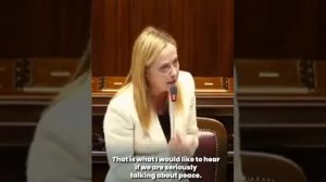 Премьер-министр Италии Джорджия Мелони устроила истерику в парламенте