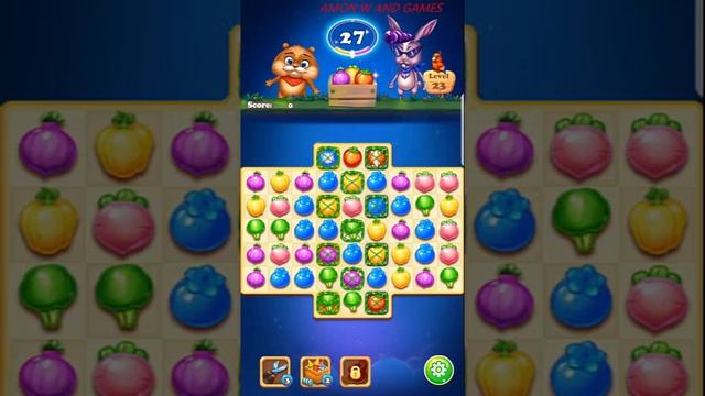 Farm Harvest 3- 2019 Match 3 Puzzle Free Games. Levels 21-25. смотреть онлайн