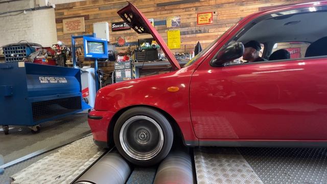 Micra K11 1.4 on Dyno - Unexpected Power from CGA3! смотреть онлайн