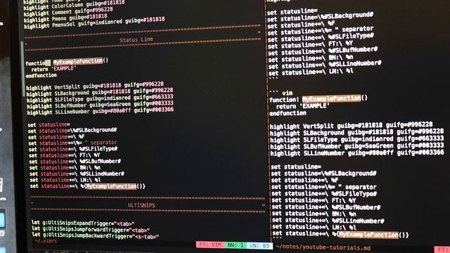 Modifying Vim's Statusline смотреть онлайн