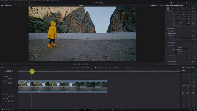 How to Speed Ramp in DaVinci Resolve | Tutorial смотреть онлайн