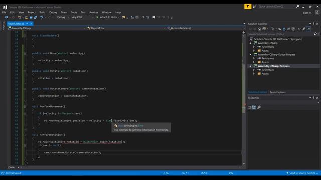 Lets Create A 3D Platformer In Unity | 3D Game Development Unity смотреть онлайн