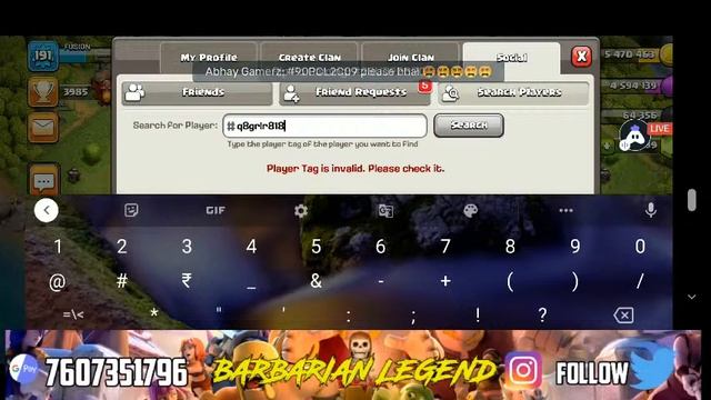 Clash Of Clans | BARBARIAN LEGEND | WATCHING YOUR BASE смотреть онлайн