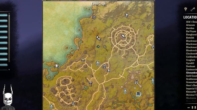 Glenmoril Wyrd Treasure Map Glenumbra [Elder Scrolls Online] ESO