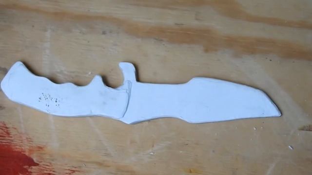 Paper Craft|№2|(сборка охотничьего ножа из бумаги!!) смотреть онлайн