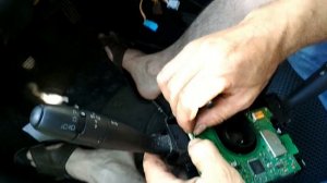 Ремонт переключателя поворотов ( стрекозы)  COMM2000 Peugeot-Citroen