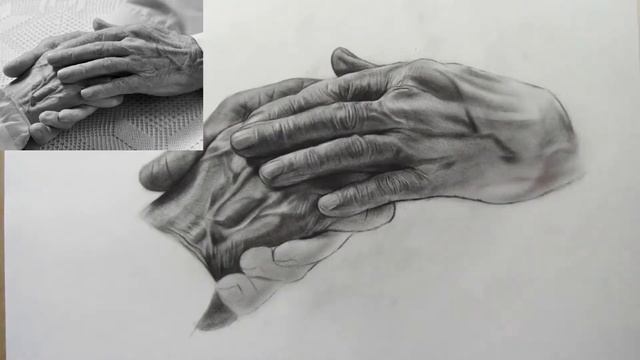 КАК НАРИСОВАТЬ РУКИ УРОК - 2 СУХАЯ КИСТЬ смотреть онлайн