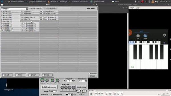 How to use your phone / tablet as a MIDI keyboard through jack audio connection kit