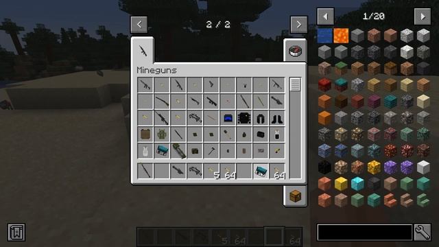 МОД НА ОГНЕСТРЕЛЬНОЕ ОРУЖИЕ В МАЙНКРАФТ | ОБЗОР МОДА MINECRAFT Mineguns смотреть онлайн