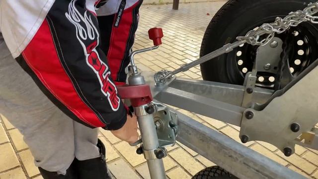 Прицеп для багги с доработками. смотреть онлайн