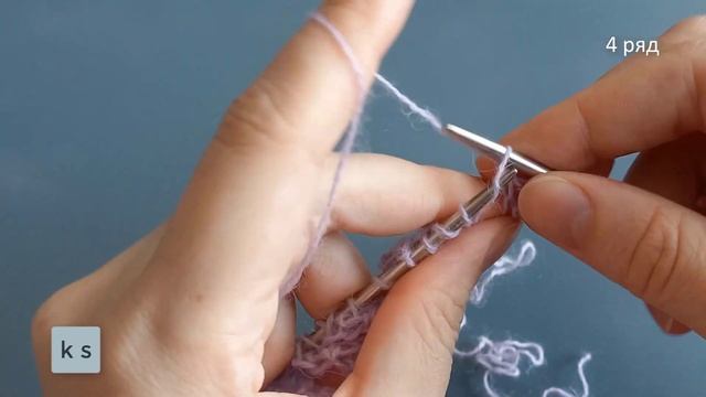 ?НЕВОЗМОЖНО ОТОРВАТЬСЯ. Двусторонний ажурный узор спицами. смотреть онлайн