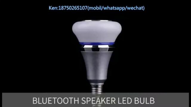 smart bluetooth speaker RGB multi color changing led bulb app control смотреть онлайн