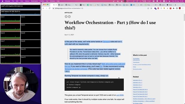 GoLang #206 - Temporal Workflow Orchestration смотреть онлайн