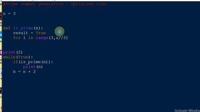 Prime number generation in python | The fast way смотреть онлайн