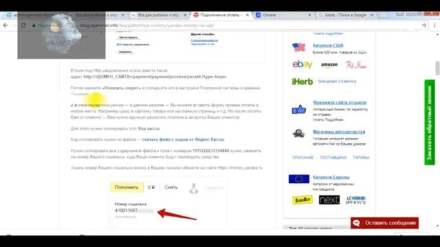 ЭТАП 11 Подключение платежных систем Дропшиппинг Как открыть интернет магазин смотреть онлайн