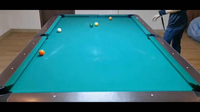 Run out break 9 Ball with PERI cue смотреть онлайн