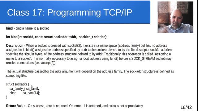 ETEC3201 - Class 17 - Programming TCPIP and Lab 8 смотреть онлайн