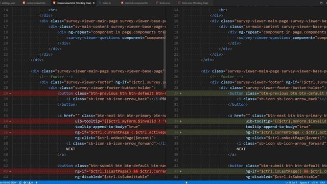 VS Code with Git and user-friendly diff feature смотреть онлайн
