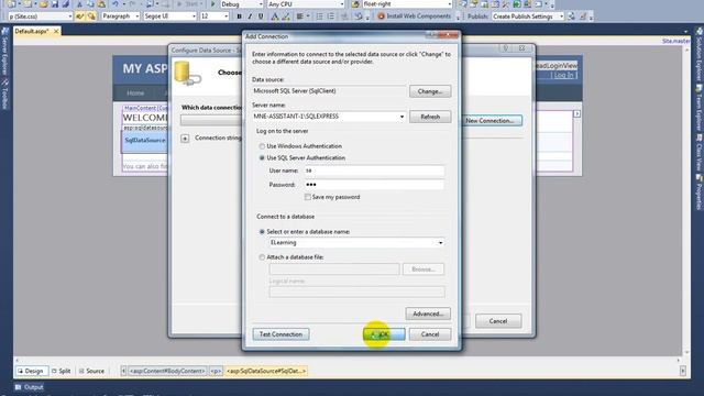 How to use sql datasource and gridview in asp.net with csharp смотреть онлайн