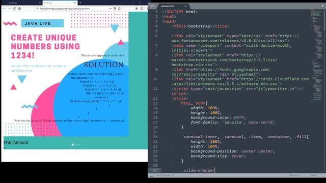 bootstrap carousel tutorial part 3 смотреть онлайн