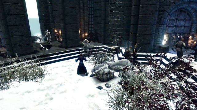 Skyrim Battles - Mages vs Vampires смотреть онлайн