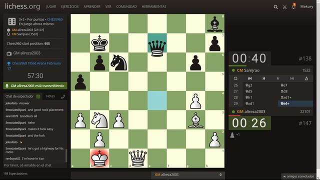 GM Alireza Firouzja | Chess960 Titled Arena | February 6, 2021 смотреть онлайн