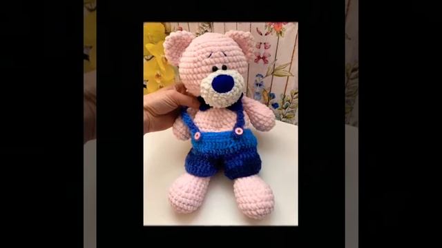 Плюшевый Мишка | Мишка из плюша | Мишка крючком | Игрушки амигуруми | Амигуруми | Мишка | Вязание смотреть онлайн