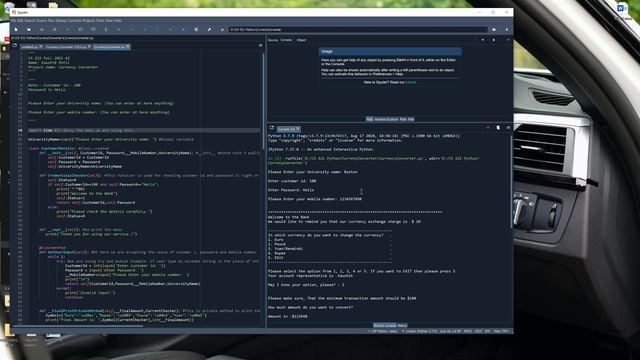 BU MET CS 521 - Python term Project (Currency Converter) by Kaushik Patil смотреть онлайн