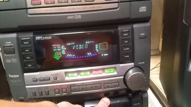 Aiwa NSX-F7 после ремонта. Послушаем.№224 смотреть онлайн