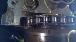 2GR-FE lexus rx350 Выставление цепи по меткам