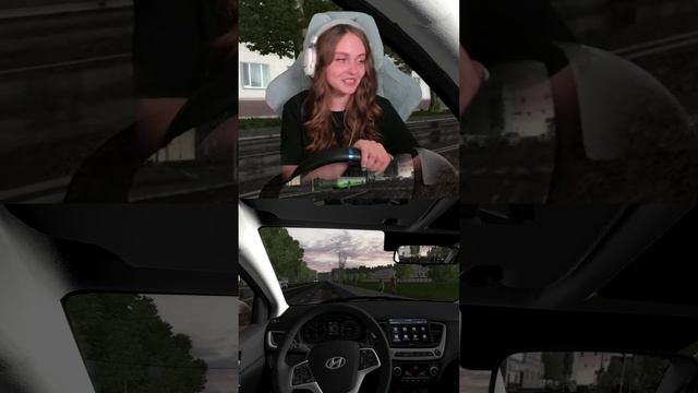 ПОДРЕЗАЛ НА БЕХЕ #citycardriving #shorts #lissa смотреть онлайн