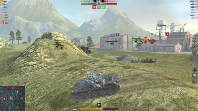 Танковый ГЕНИЙ Выкатил Kpz 50t и Показал Идеальный Бой в wot blitz смотреть онлайн