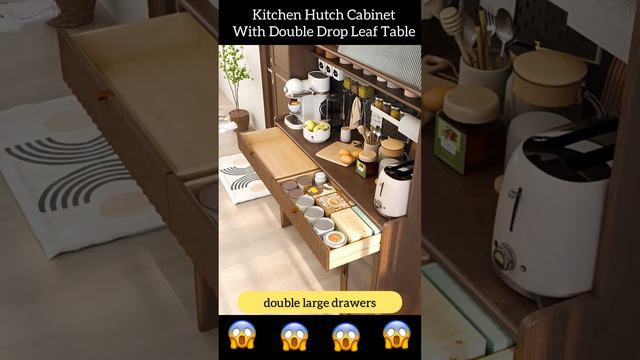 kitchen hutch cabinet with double drop leaf table and chairs смотреть онлайн